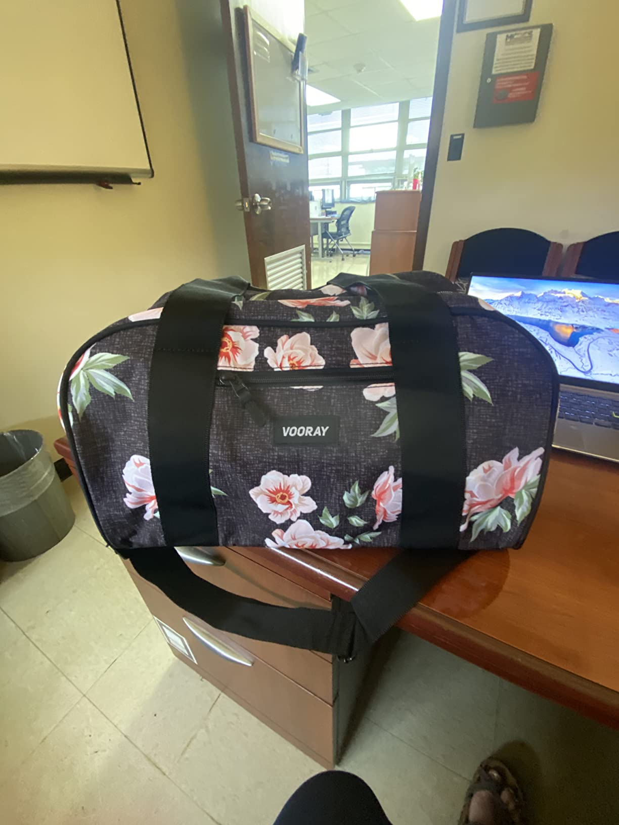 Vooray Burner Duffle Bag – Gym Bag for Men & Women with Shoe Compartment, Travel Duffel for Sports, Fitness, Workout, and Overnight Use - Customer Photo 1