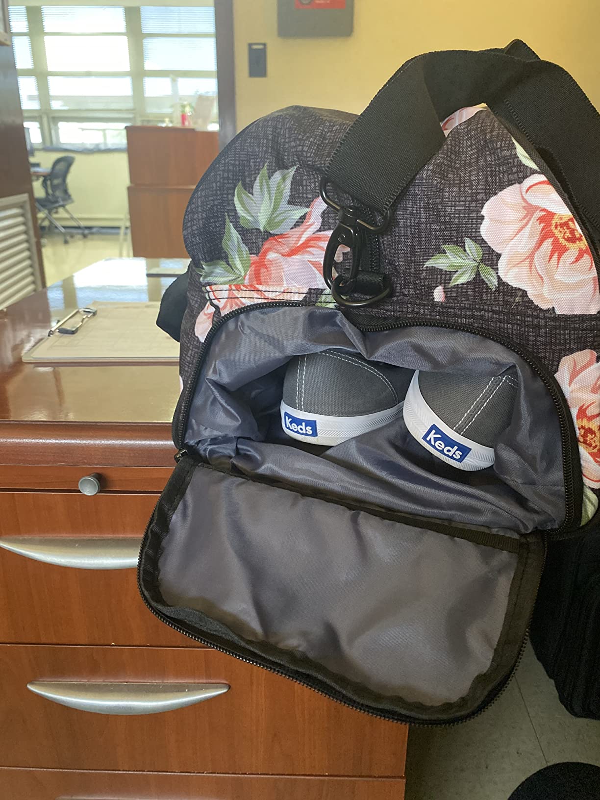 Vooray Burner Duffle Bag – Gym Bag for Men & Women with Shoe Compartment, Travel Duffel for Sports, Fitness, Workout, and Overnight Use - Customer Photo 2