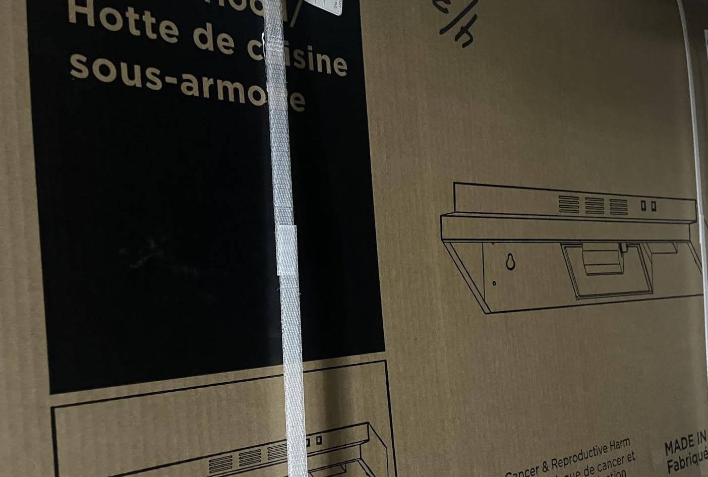 Comfee CVU30W4AST 30 inch Under Cabinet Ducted/Ductless Convertible Slim Vent Durable Stainless Steel Kitchen Reusable Filter, 3 Speed Exhaust Fan and 2 LED Lights Range Hood, 2.0 Version - Customer Photo 2