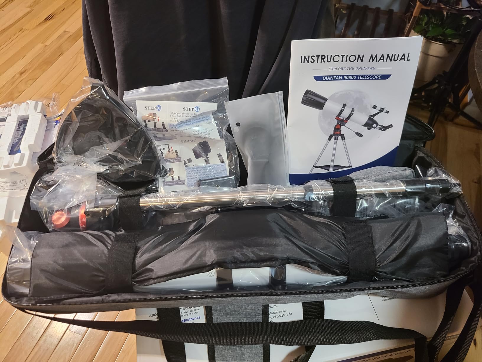 Celestron - 70mm Travel Scope - Portable Refractor Telescope - Fully-Coated Glass Optics - Ideal Telescope for Beginners - Customer Photo