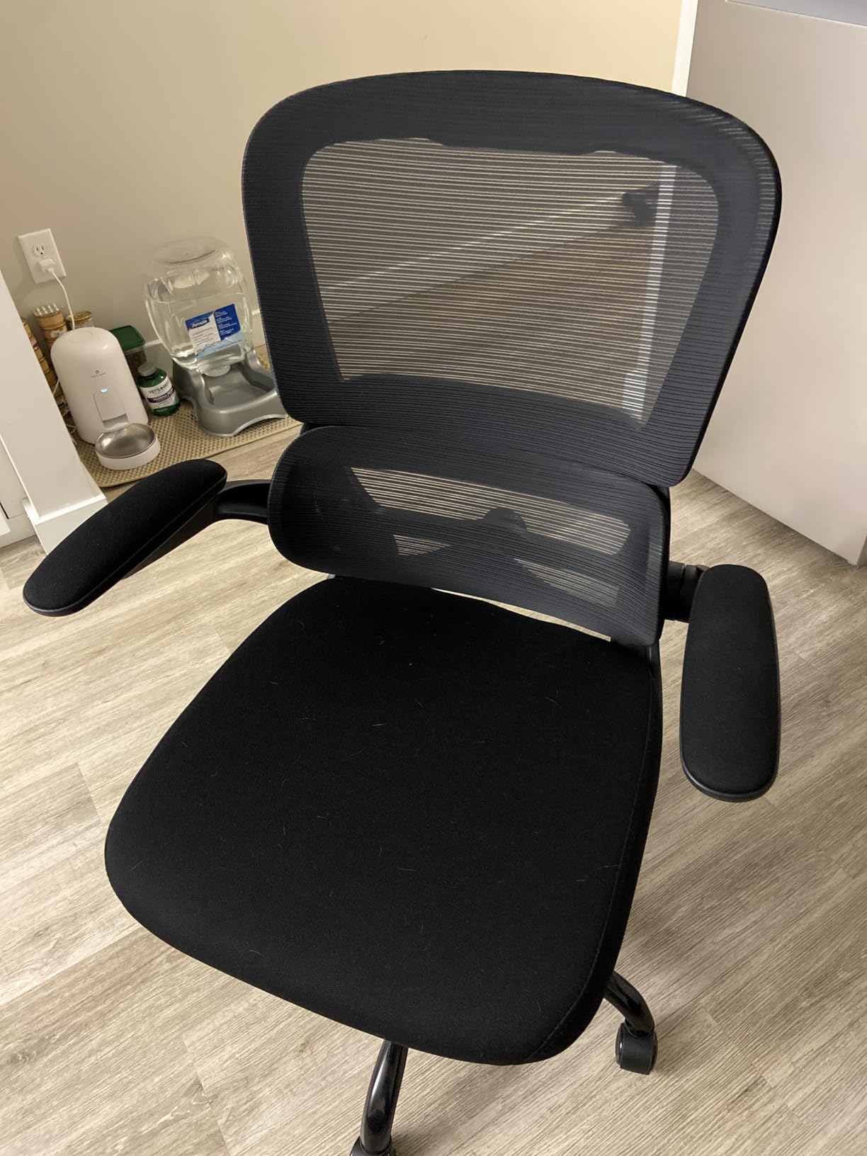 TRALT Office Chair - Ergonomic Desk Chair with Adjustable Lumbar Support, Mesh Computer Chair, Executive Chairs for Home Office Comfortable Lumbar Support (Black) - Customer Photo 1