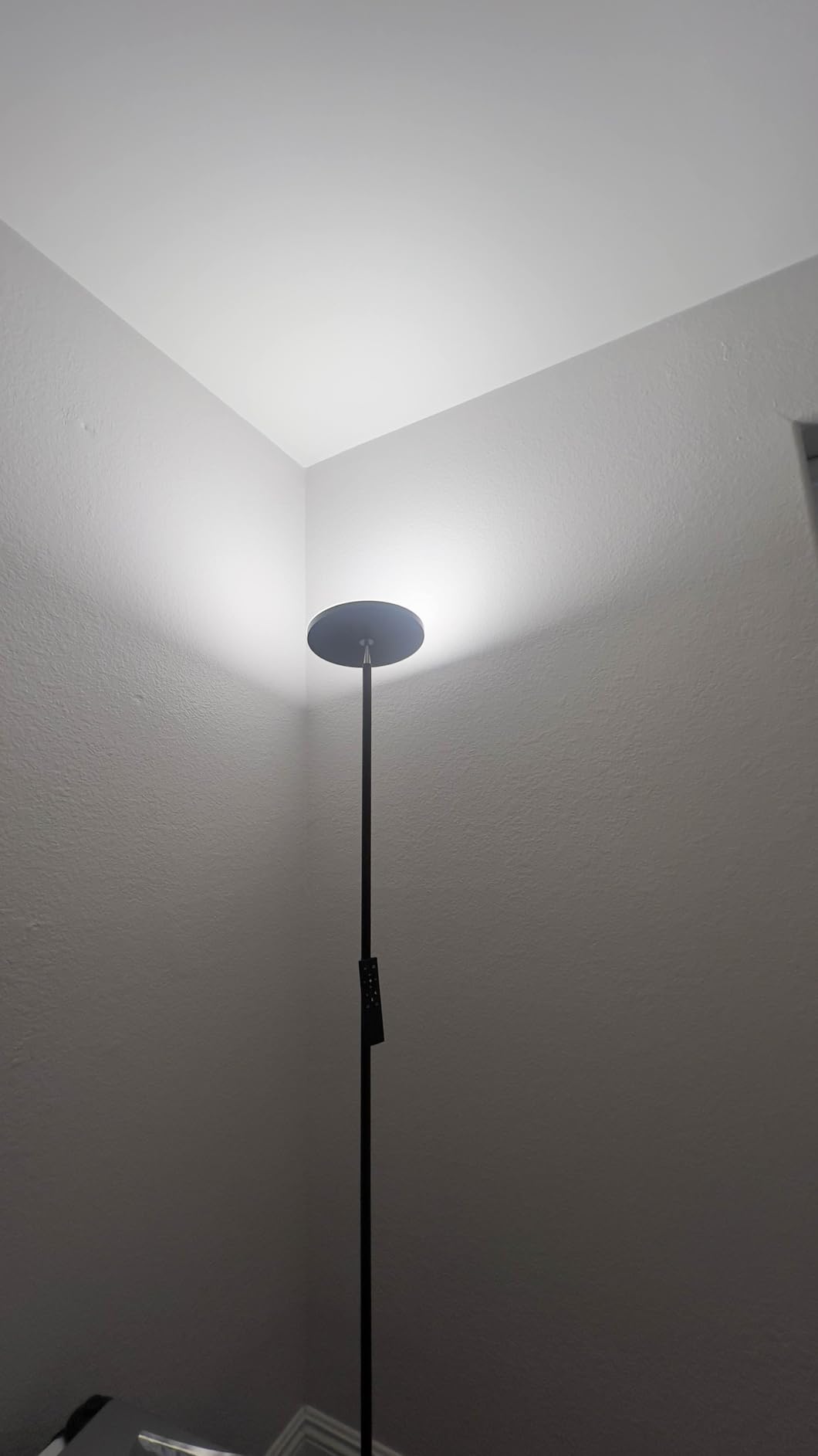 SUNMORY Sun Lamp Floor Standing, LED Sunlight Lamp with 3 Color Temperature, 96 LED & 100-240V, Brightness Dimmable Natural Light Therapy Full Spectrum Light for Living Room, Office, Reading - Customer Photo 2