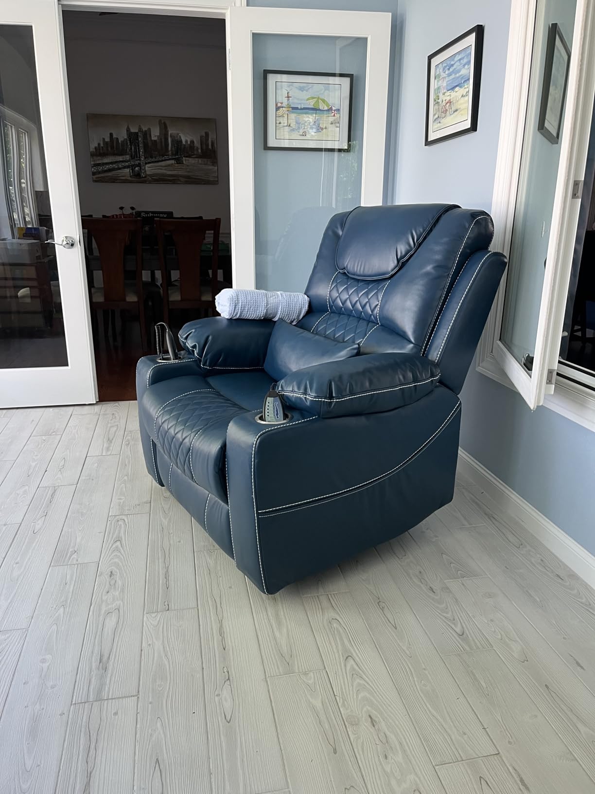 Big Man Power Lay Flat Lift Chair Oversized Reclin - Customer Photo 1