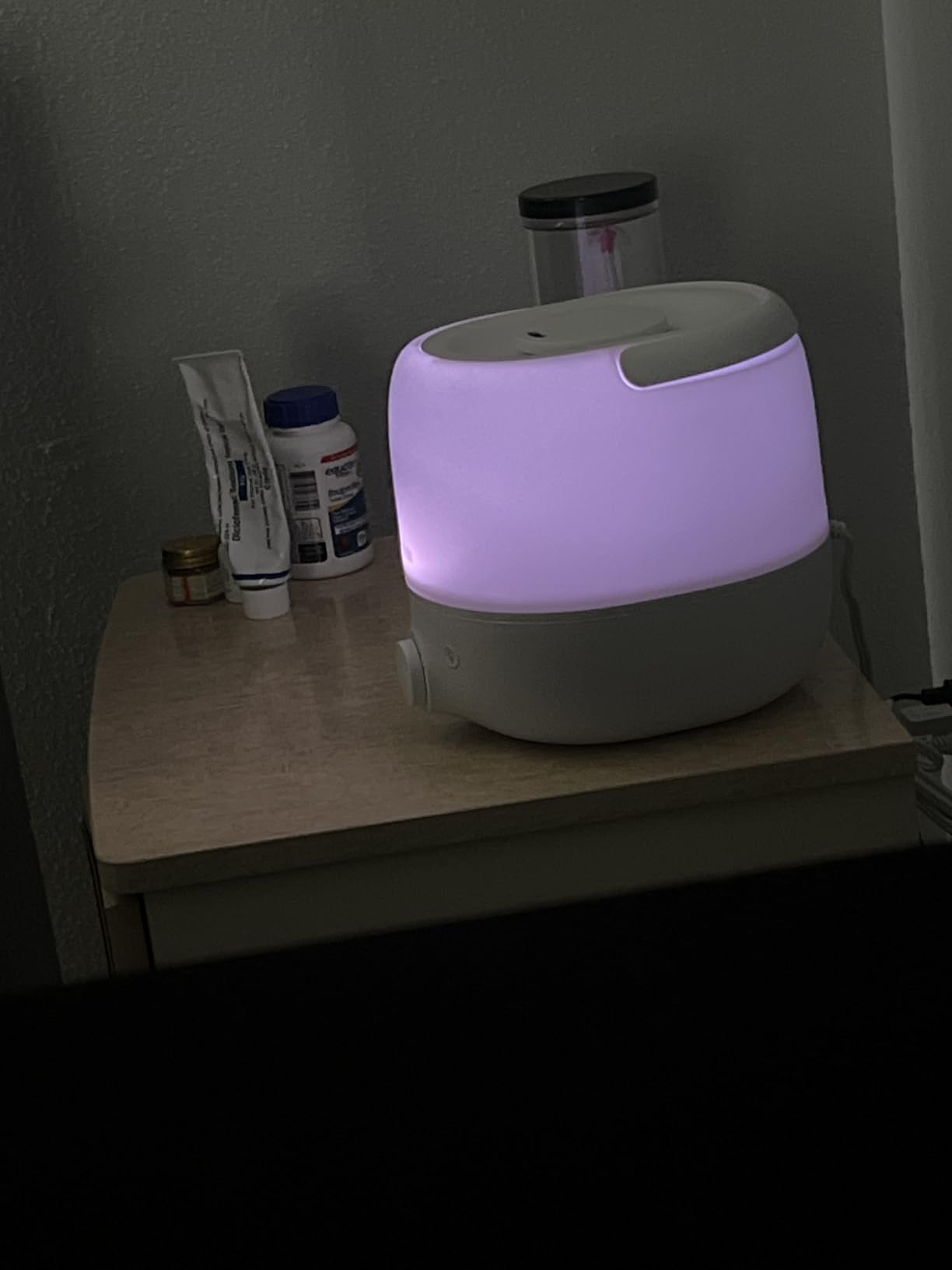 Frida Baby 3-in-1 Cool Mist Humidifier for Large Rooms, Top Fill Humidifier for Bedroom, Allergy Relief, 60 Hour Runtime + Nightlight, Auto Shut-Off, Quiet, Carry Handle, Essential Oil Diffuser - Customer Photo 1