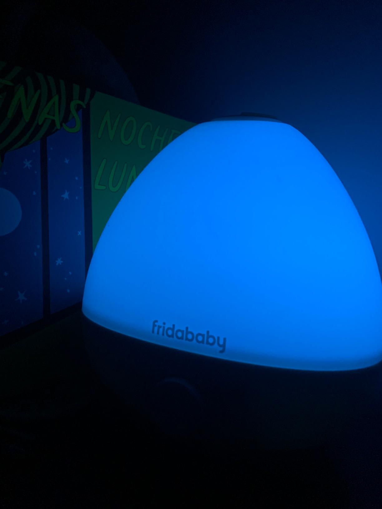 Frida Baby 3-in-1 Cool Mist Humidifier for Large Rooms, Top Fill Humidifier for Bedroom, Allergy Relief, 60 Hour Runtime + Nightlight, Auto Shut-Off, Quiet, Carry Handle, Essential Oil Diffuser - Customer Photo 2