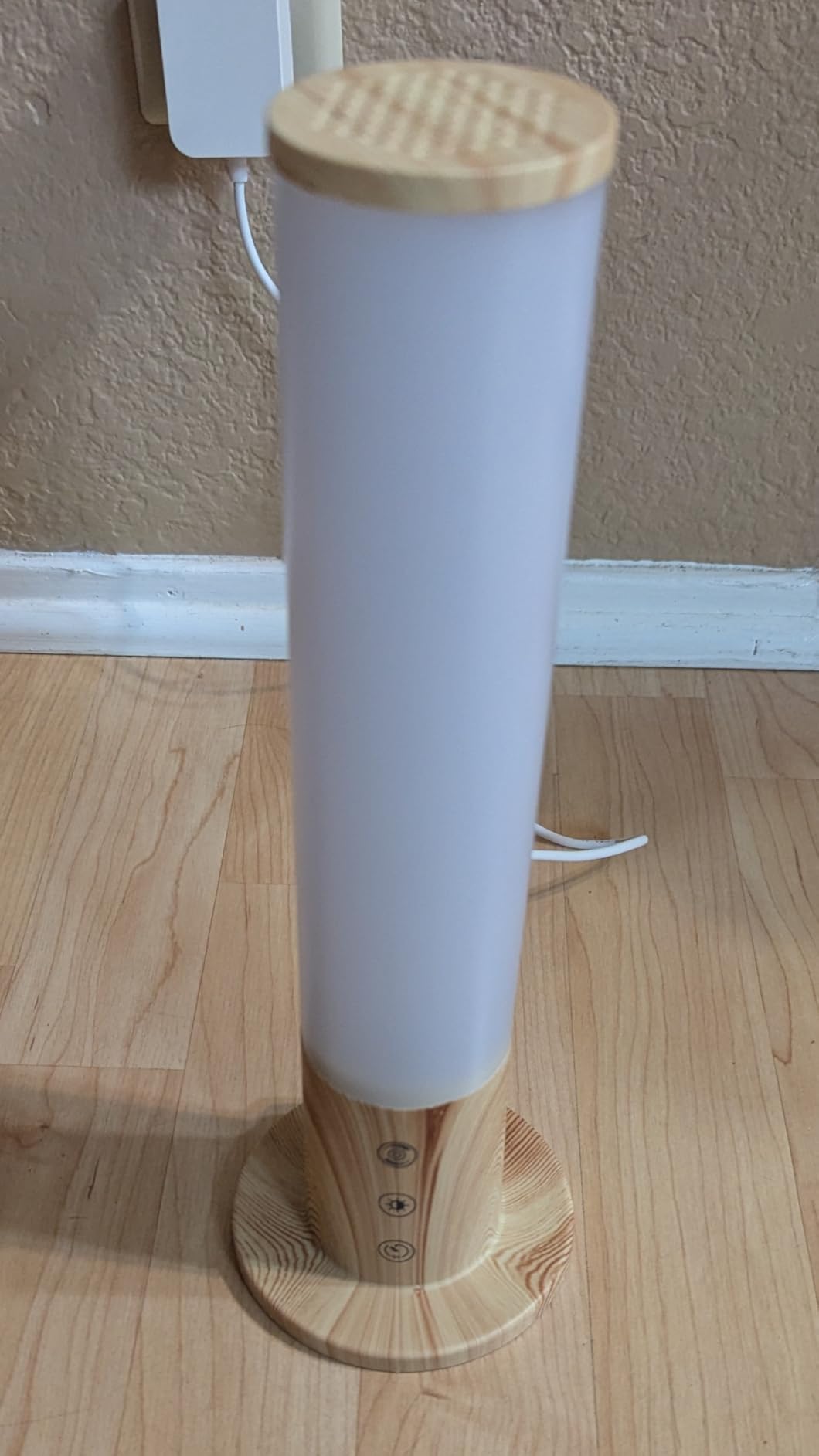 Happy Light Therapy Lamp 10000 Lux - UV Free LED with 3 Brightness Settings, Timer, Memory Function - Compact Sunlight Simulation for Mood & Energy - Customer Photo 1