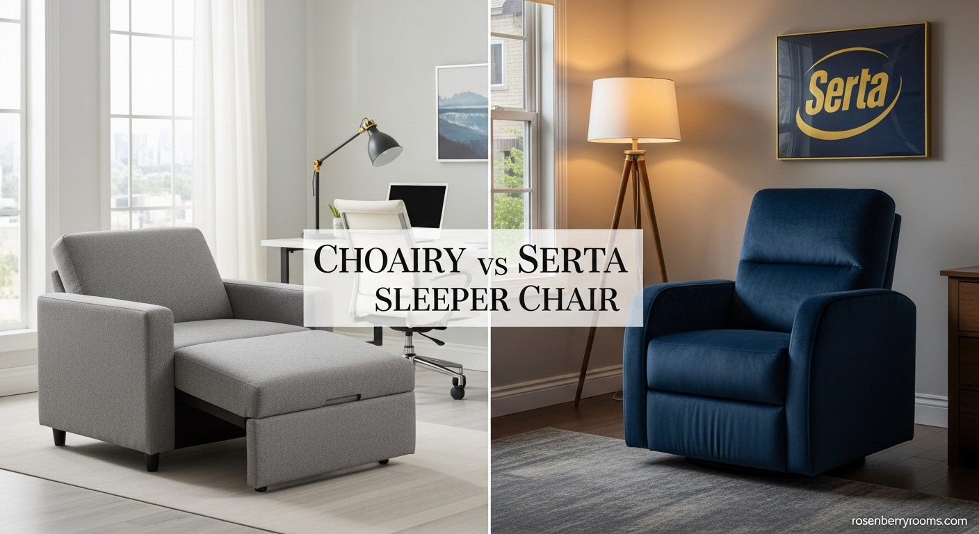 Choairy vs Serta Sleeper Chair