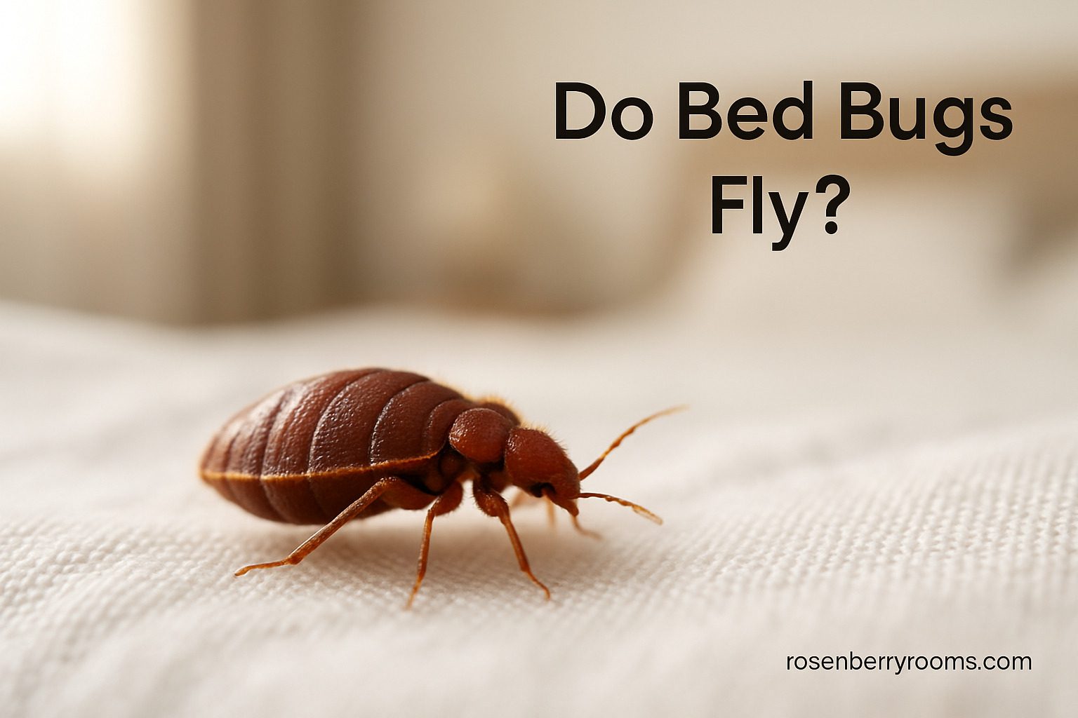 Do Bed Bugs Fly