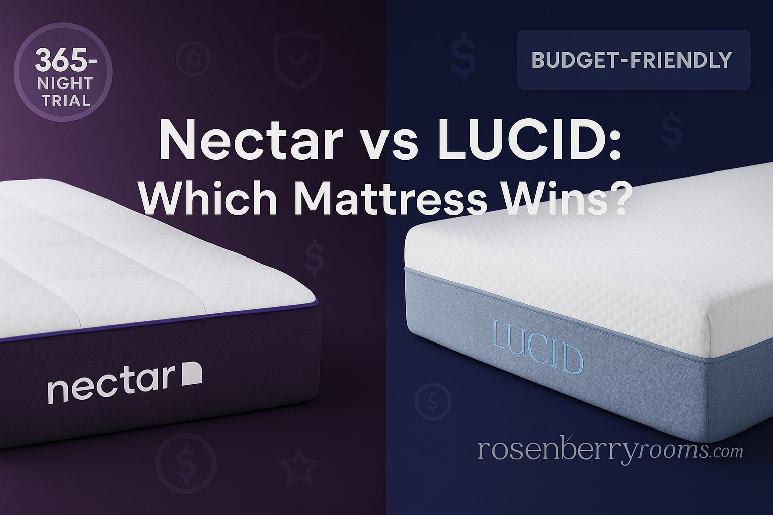 Nectar vs LUCID Mattress