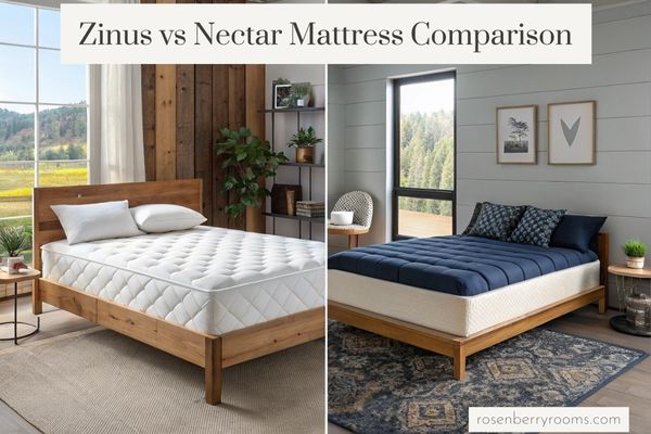 Zinus vs Nectar Mattress Comparison