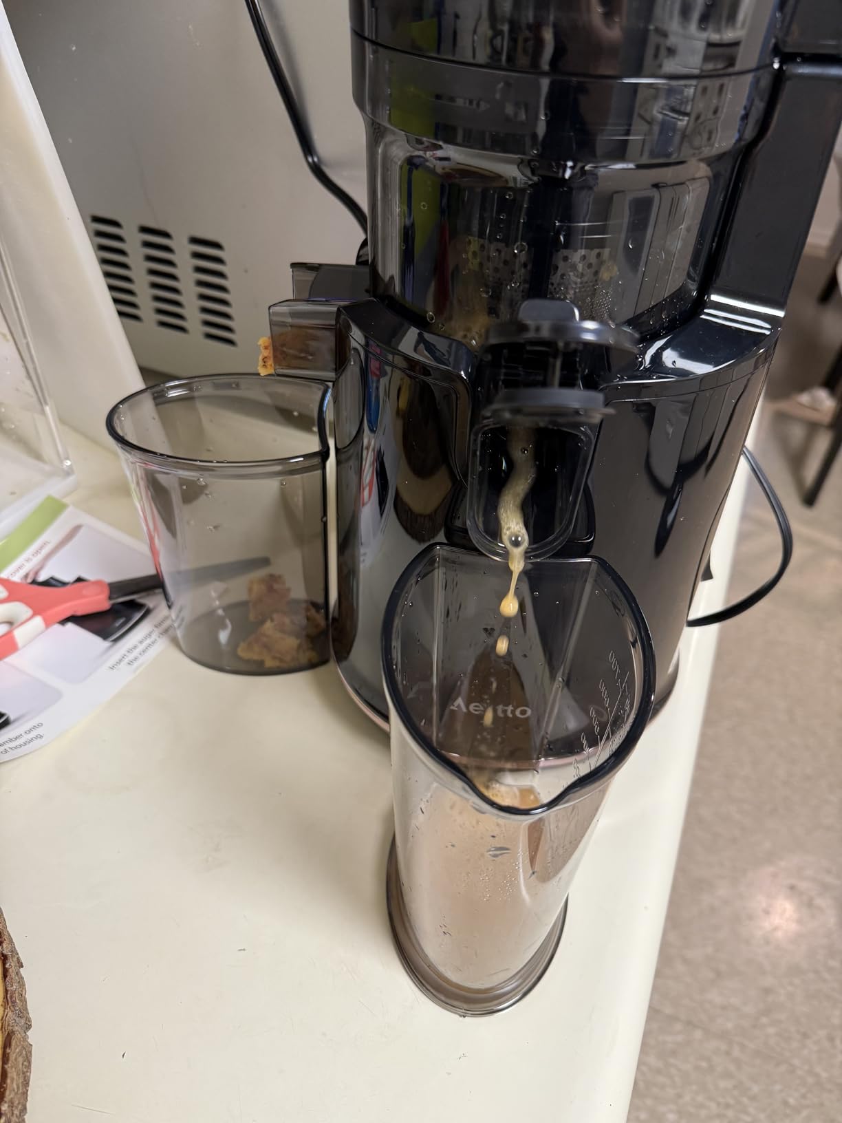 Juicer Machines,Aeitto Cold Press Juicer with 5.3
