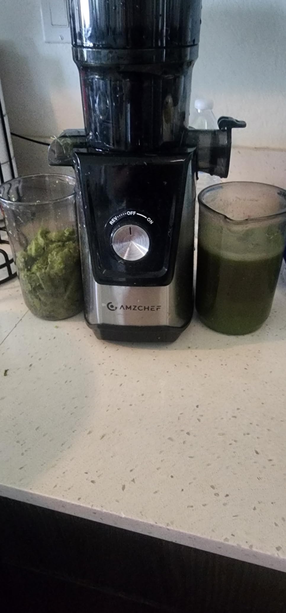 AMZCHEF Cold Press Juicer, Juicer Machines - 4.6