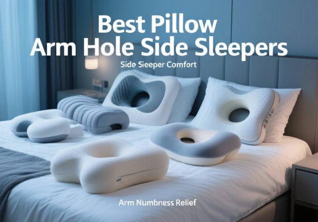Best Pillow with Arm Hole: 10 Top-Rated Side Sleeper Options
