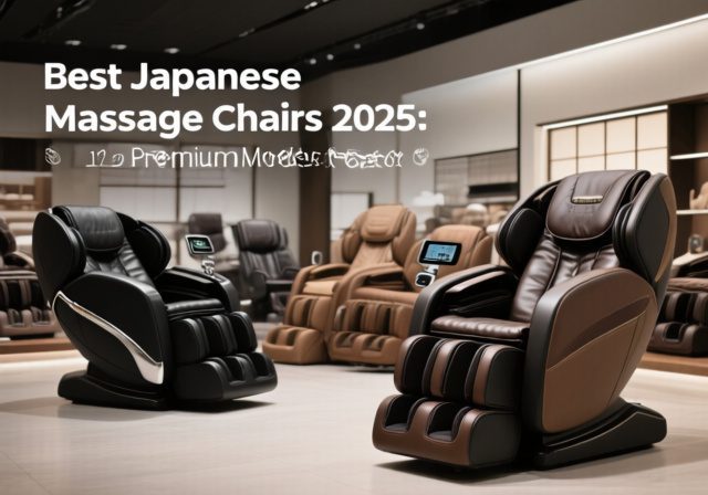 Best Japanese Massage Chairs 2025: 12 Premium Models Tested