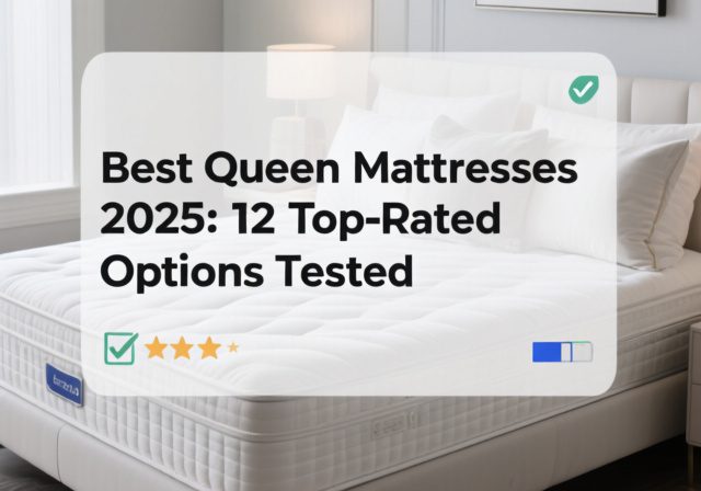 Best Queen Mattresses 2025: 12 Expert-Tested Reviews