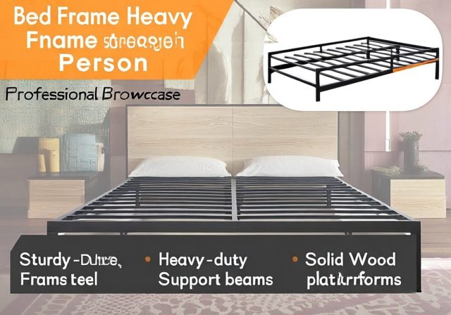Best Bed Frame for Heavy Person 2025: 10 Heavy-Duty Options