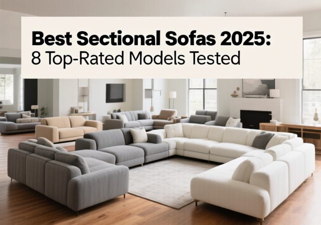 Best Sectional Sofas 2025: 8 Top-Rated Models Tested