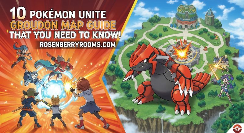 10 Groudon Map Strategies Tips Pokemon Unite
