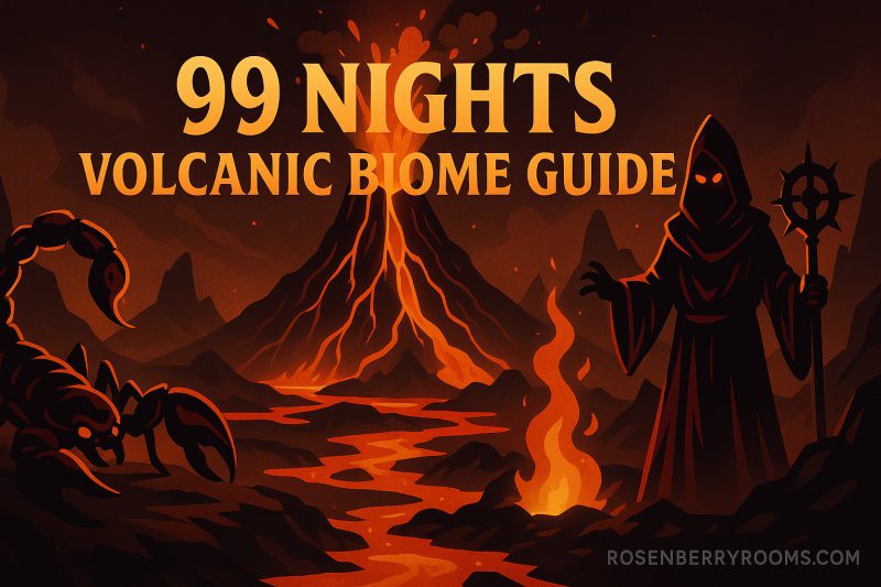99 Nights in the Forest Volcanic Biome Update
