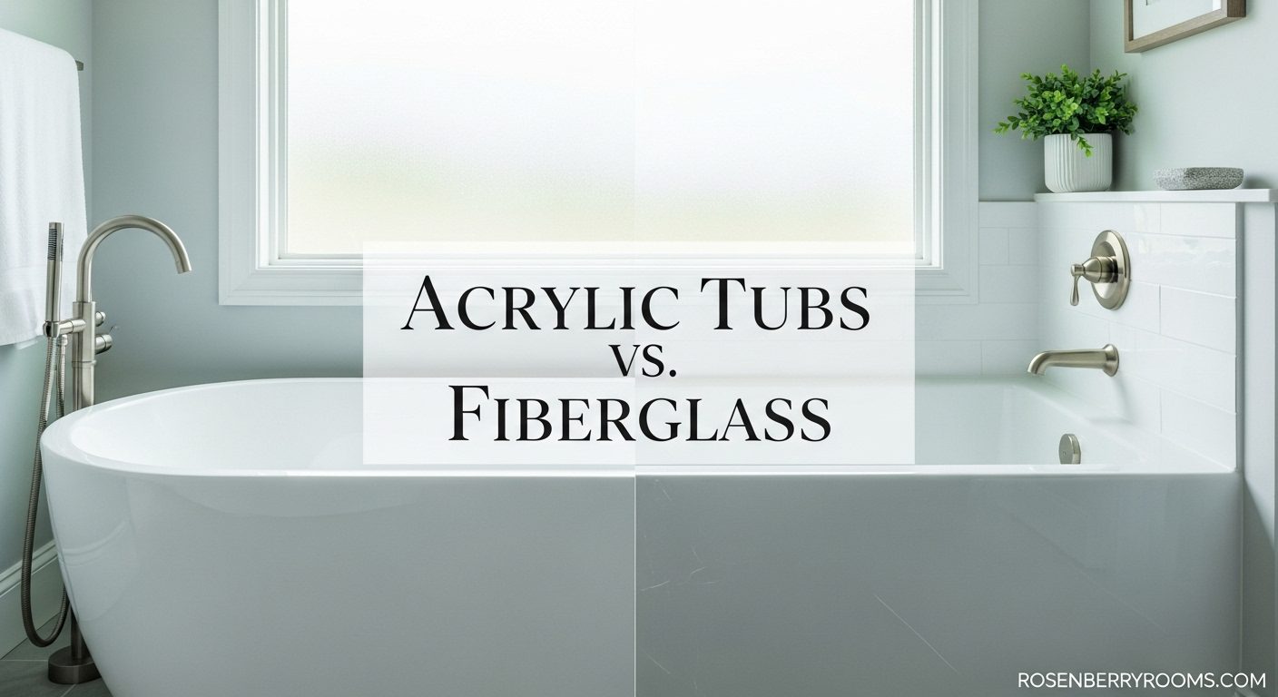 Acrylic Tubs vs Fiberglass