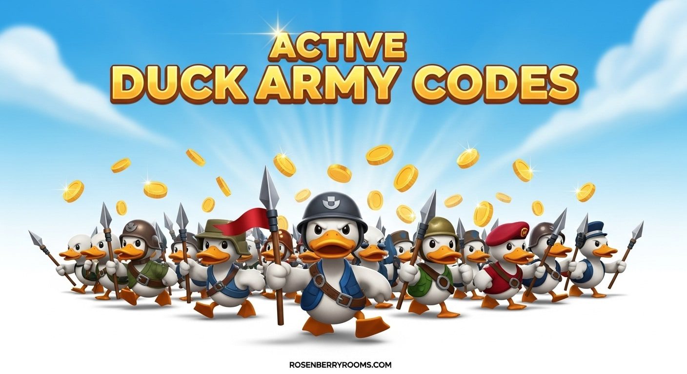Active Duck Army Codes