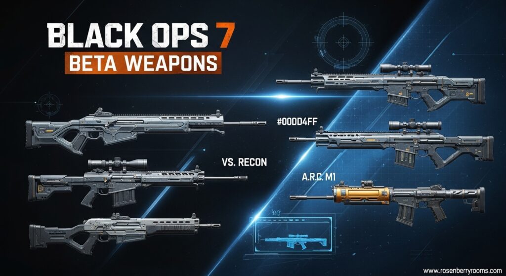 All Weapons in Black Ops 7