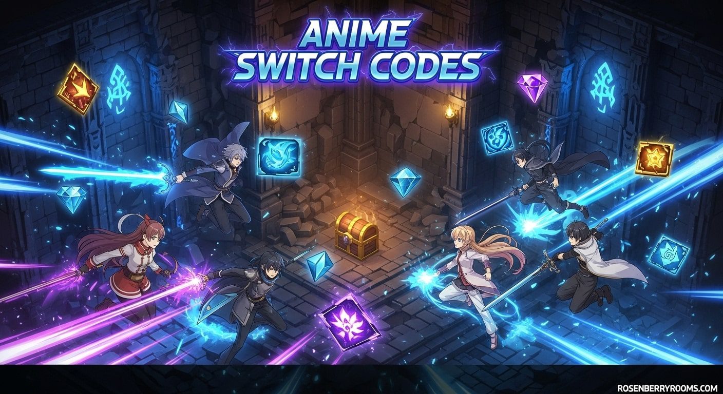 Anime Switch Codes