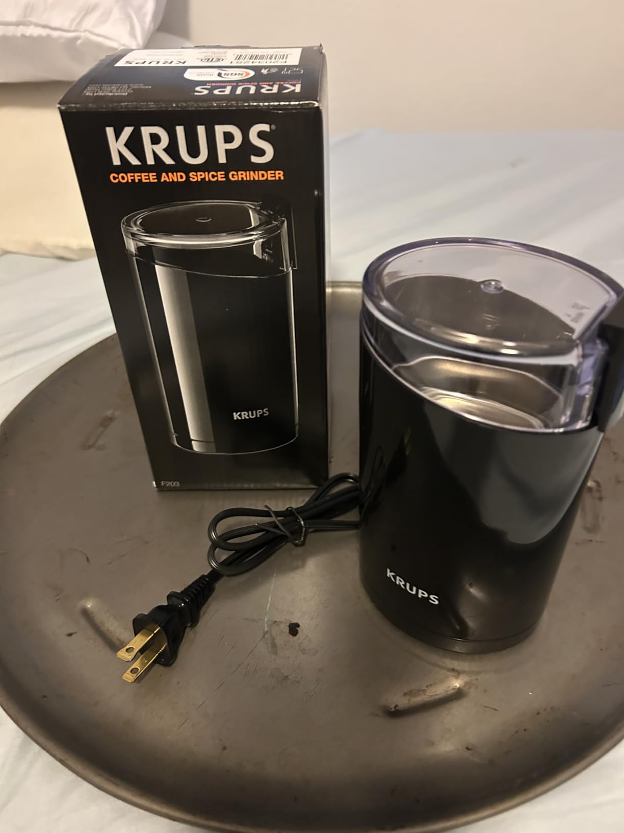 KRUPS Precision Electric Coffee Grinder, 3 oz Capacity, 200W Motor - Customer Photo 1