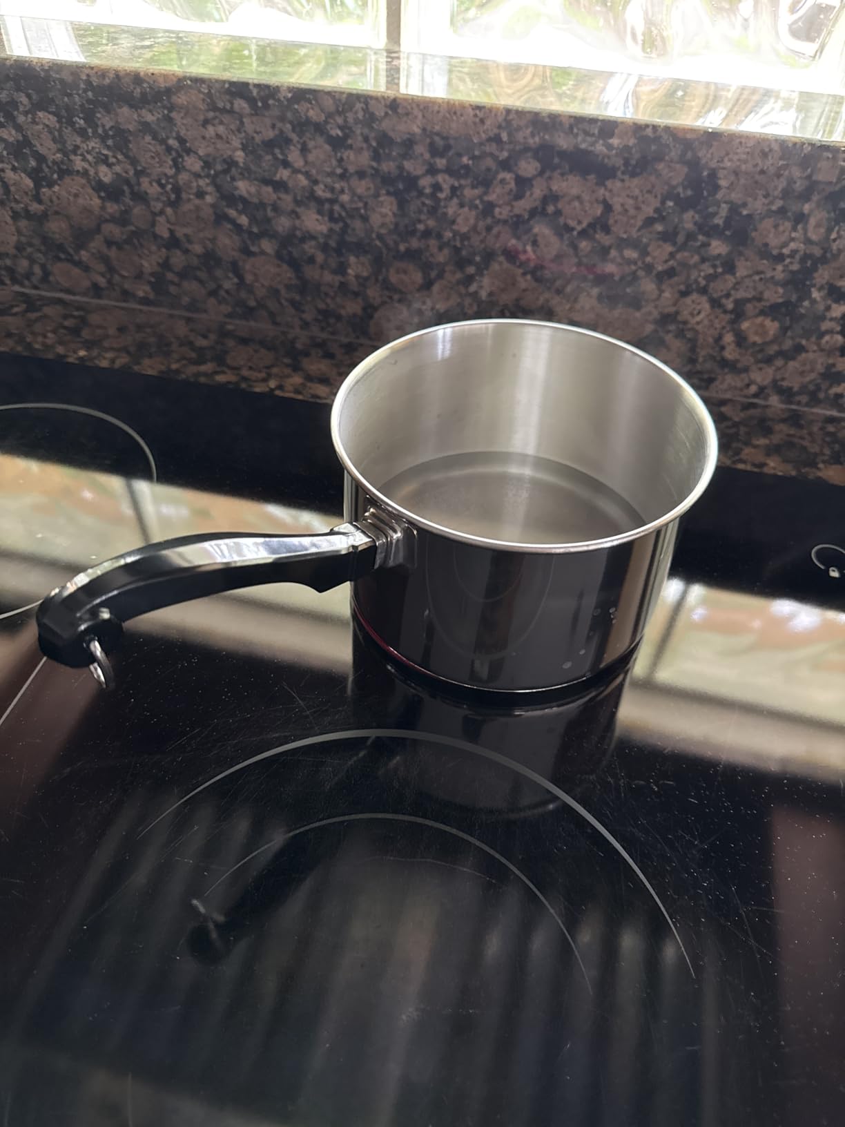 Farberware Classic Stainless Steel 2-Quart Mirror Satin Covered Saucepan, Silver - Customer Photo 1