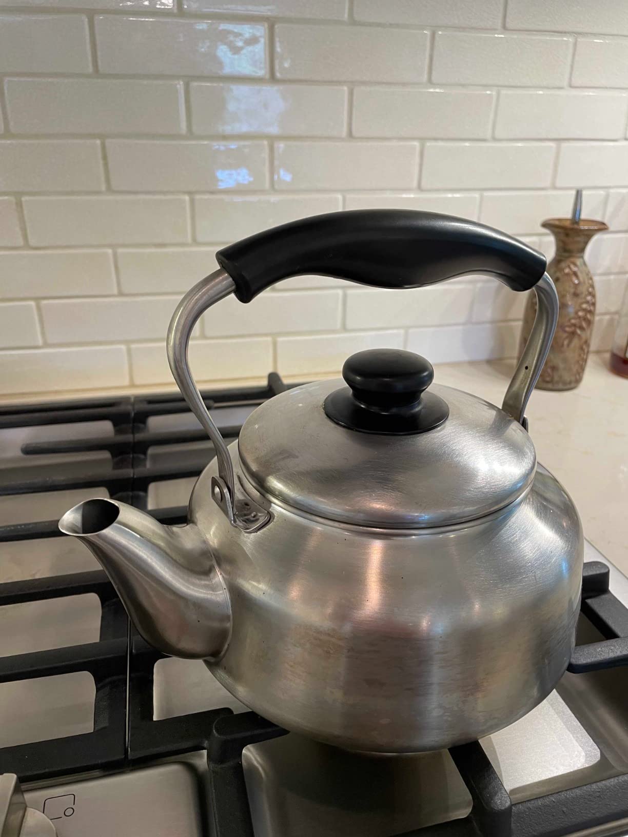 Kettle Yanagi Sori -matte finish -Made in Japan - Customer Photo 1