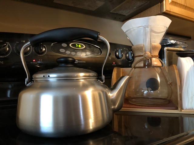Kettle Yanagi Sori -matte finish -Made in Japan - Customer Photo 2