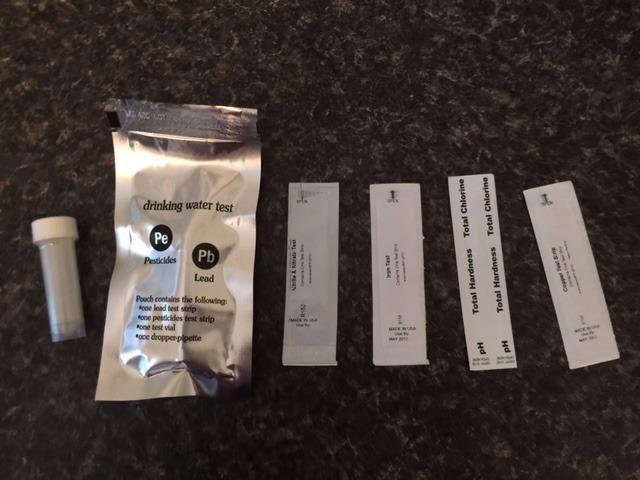 The Original Water Testing Kit for Drinking Water, Well and Tap Water, Sensitive Lead in Water Test, Bacteria, Hardness, pH, Nitrates, Easy Instructions, Lab-Accurate Results, 1 Kit - Customer Photo 1
