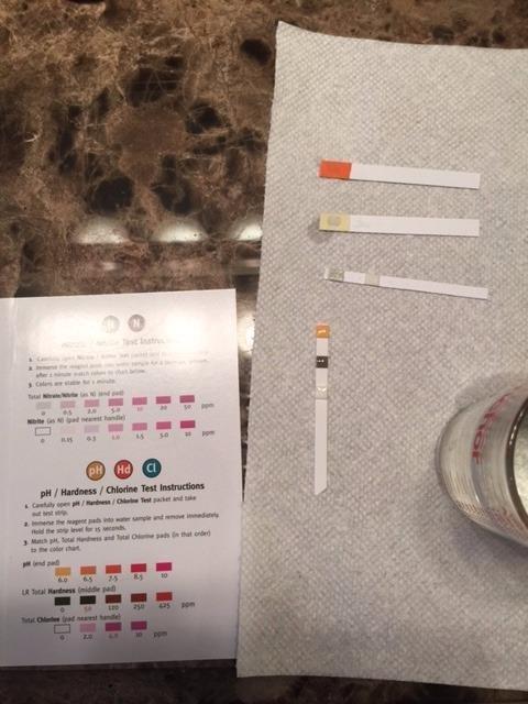 The Original Water Testing Kit for Drinking Water, Well and Tap Water, Sensitive Lead in Water Test, Bacteria, Hardness, pH, Nitrates, Easy Instructions, Lab-Accurate Results, 1 Kit - Customer Photo 2