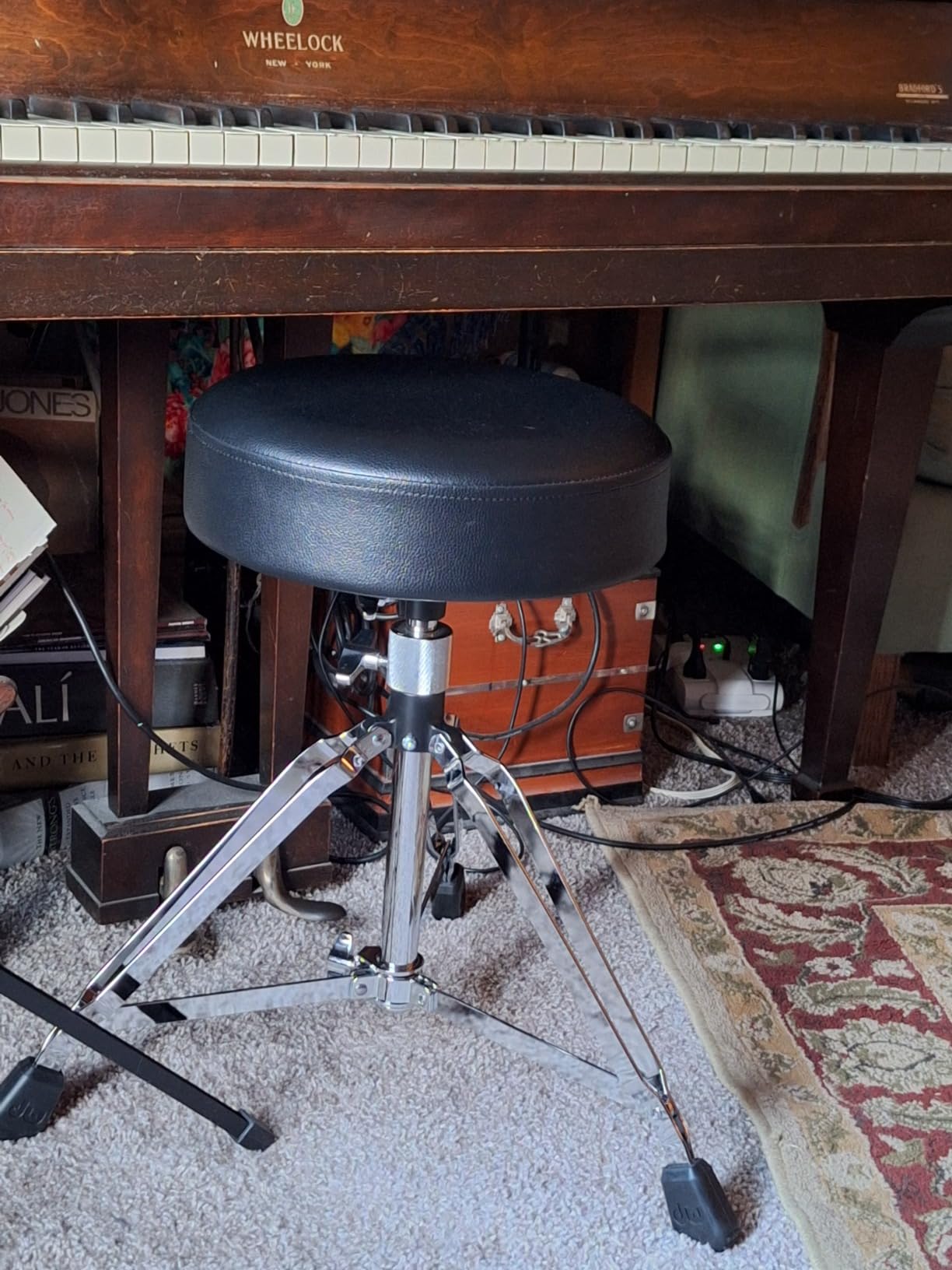 DW Drum Workshop CP5100 5000 Series Throne,Black - Customer Photo 1