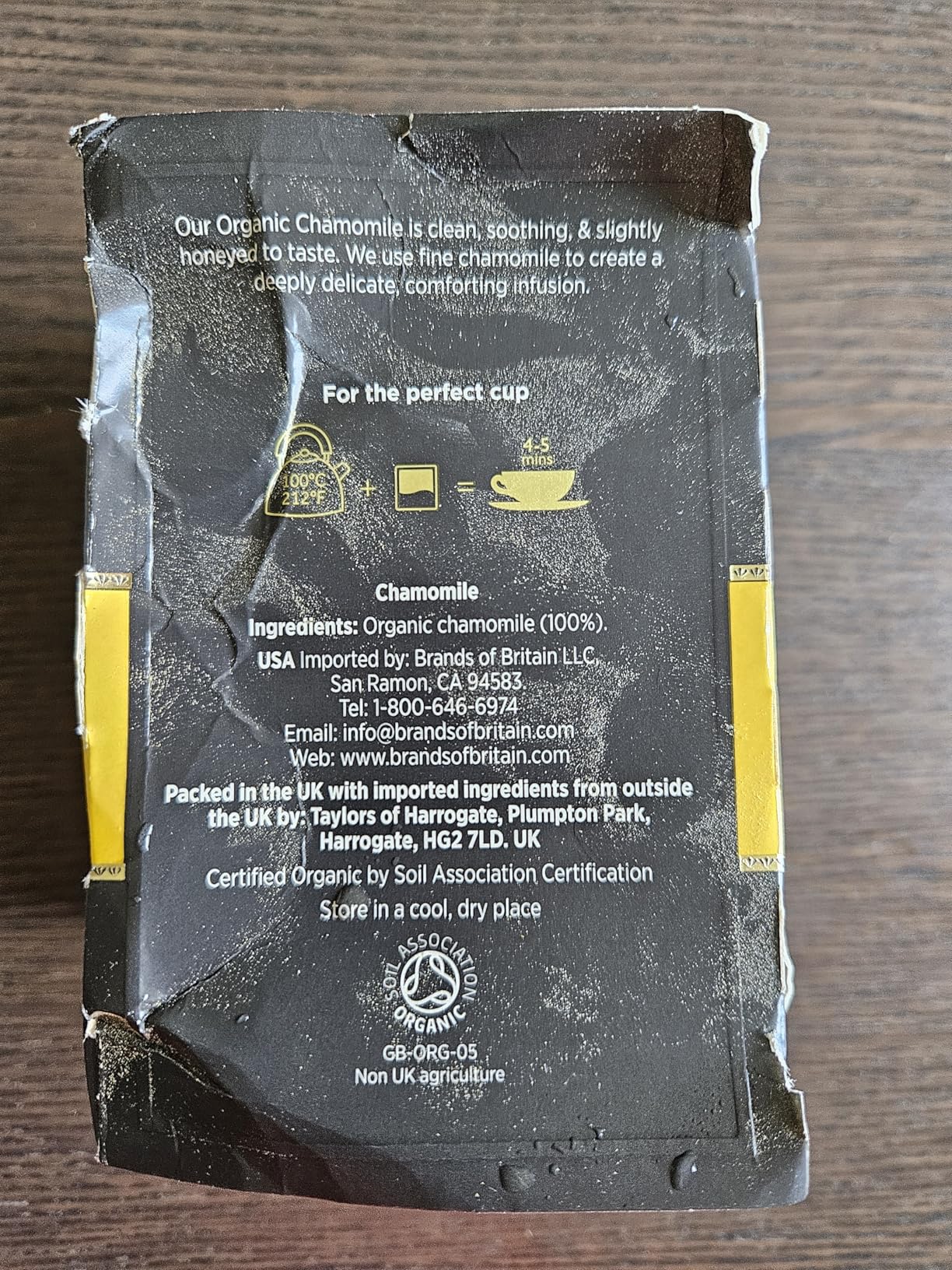 Taylors of Harrogate English Breakfast, 50 Teabags Customer Review Taylors of Harrogate English Breakfast, 50 Teabags - Customer Photo 1