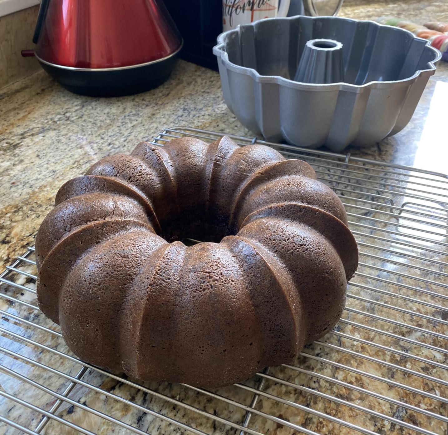 Nordic Ware Original Bundt, 12-Cup, Graphite - Customer Photo 1