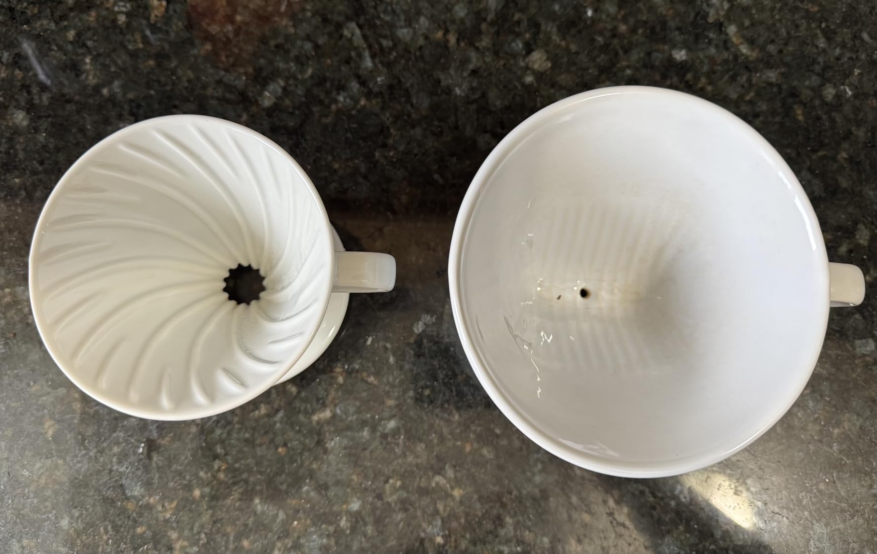 Hario V60 Ceramic Coffee Dripper, Size 02, White - Customer Photo 1