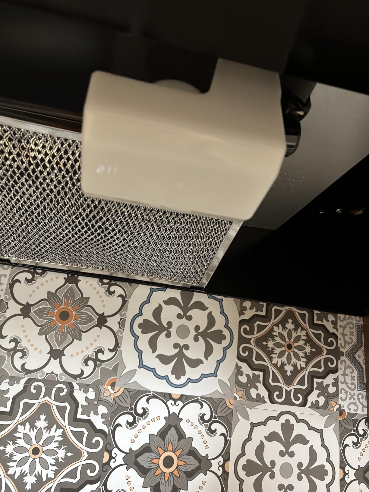 Broan-NuTone 413023 Ductless Range Hood Insert with Light, Exhaust Fan for Under Cabinet, 30-Inch, Black - Customer Photo 2
