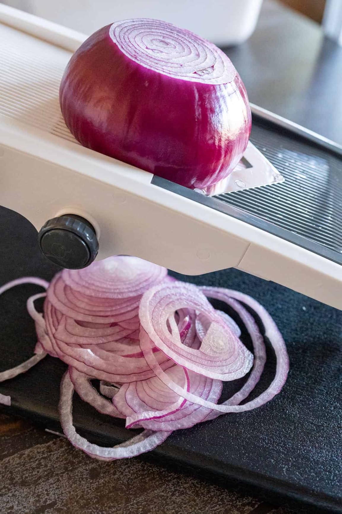 OXO Good Grips Handheld Mandoline Slicer for Kitchen, Adjustable Vegetable Slicer - Customer Photo 2