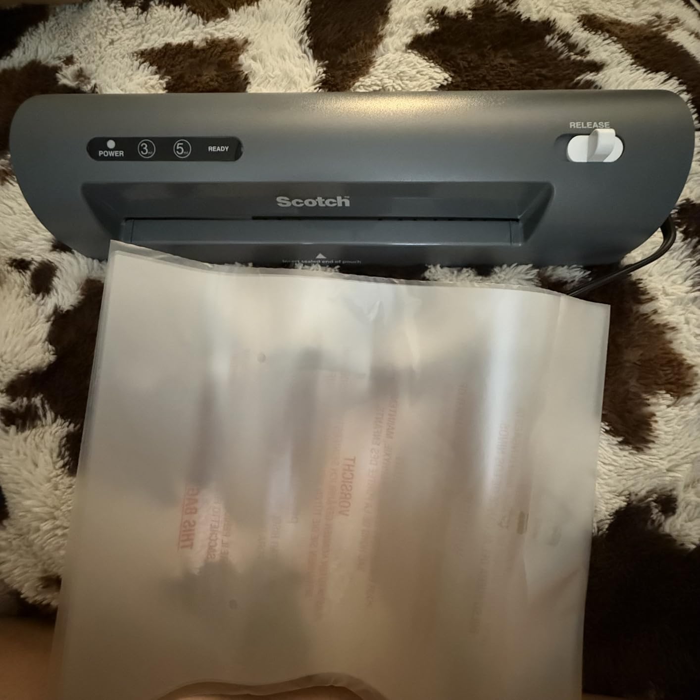 Scotch TL901X Thermal Laminator, 1 Laminating Machine, Gray, Laminate School Assignments and Documents, for Dorm Room or School Supplies, 9 in - Customer Photo 1