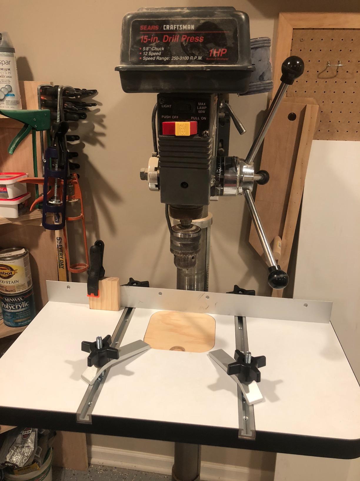 Fulton Drill Press Table 15