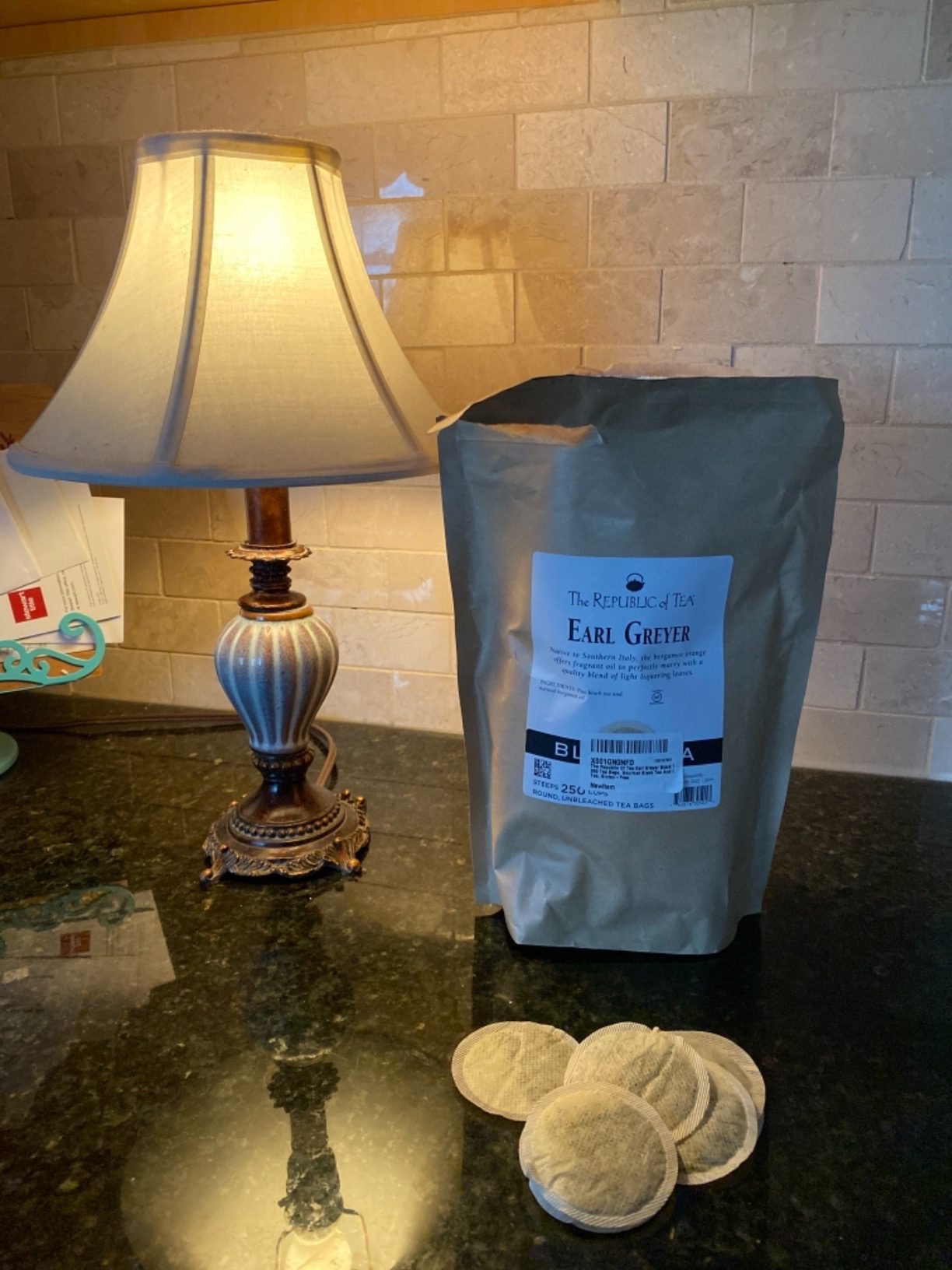 The Republic of Tea - Earl Greyer Black Tea Tin, 50 Tea Bags, Naturally Caffeinated - Customer Photo 1
