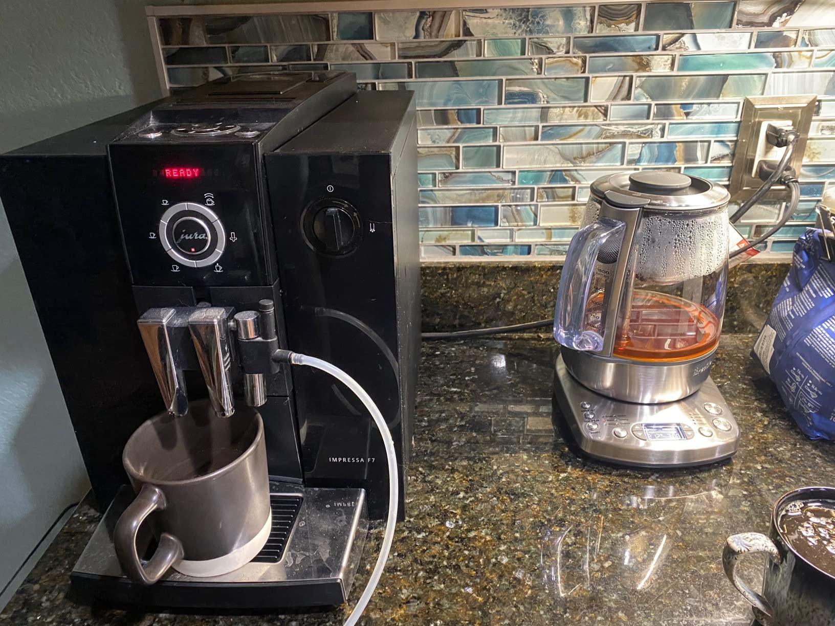 Breville BTM800XL Tea Maker Infuser and Water Kettle, 51 oz, Brushed Stainless Steel and Glass - Customer Photo 2