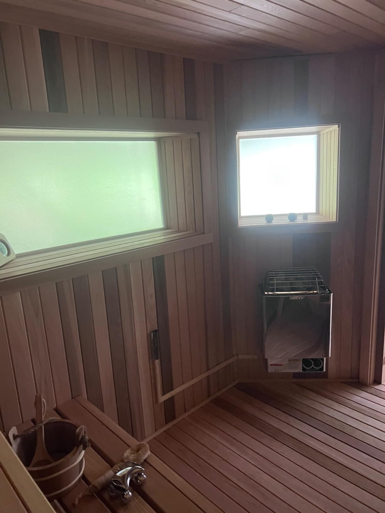 Finlandia/Harvia FLB-80/KIP-80B Sauna Heater, 8kw 240v/1ph, Maximum 425 cubic feet - Customer Photo 2