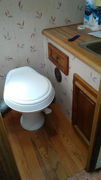 Dometic 302300071 300 Series Standard Height Toilet, White - Customer Photo 2