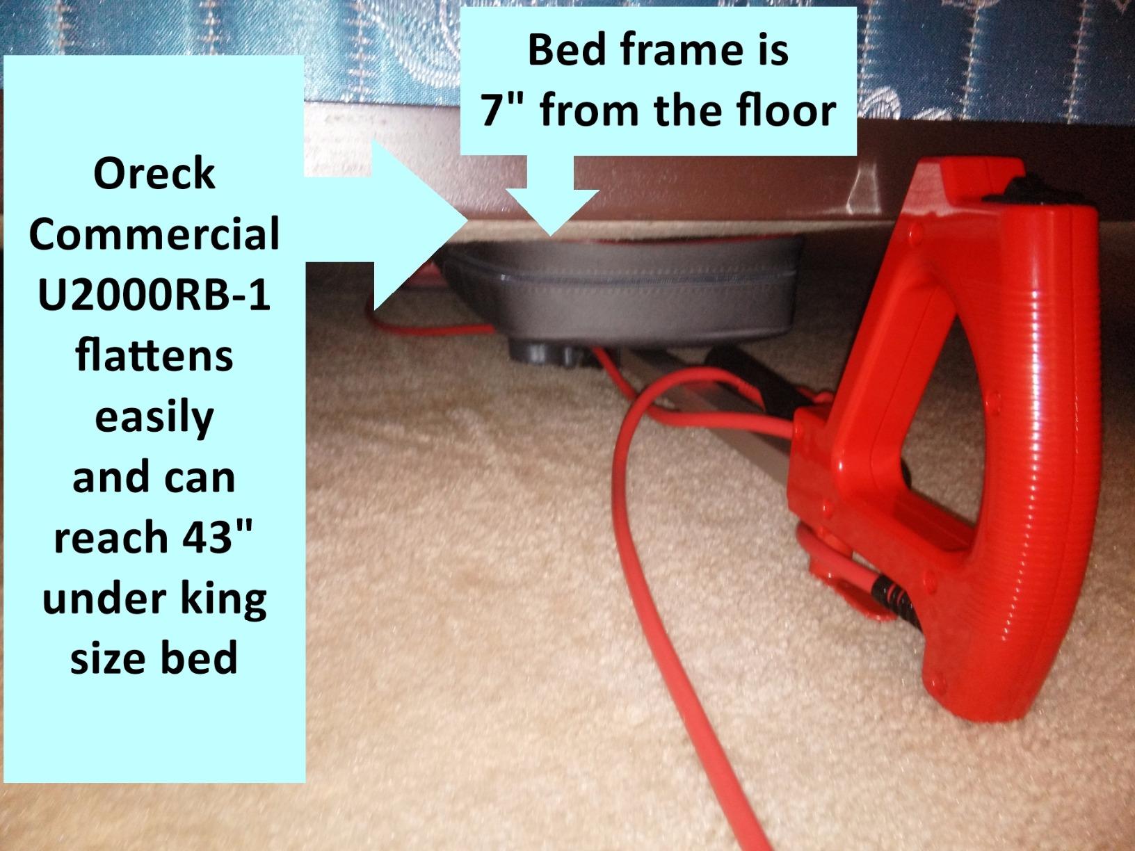 Oreck Commercial Professional Vacuum Cleaner, Bagged Upright Vac for Carpets and Hard Floor, Lightweight, High-Speed Double Helix Brush Roll, Powerful Vacuum Cleaners for Commercial Use - Customer Photo 2