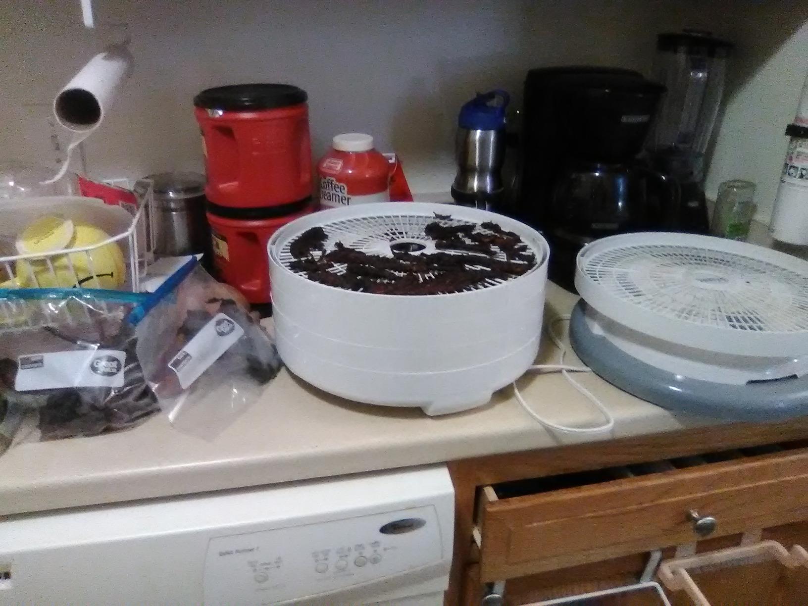 NESCO FD-75A Snackmaster Pro Food Dehydrator, For Snacks, Fruit, Beef Jerky, Gray - Customer Photo 1