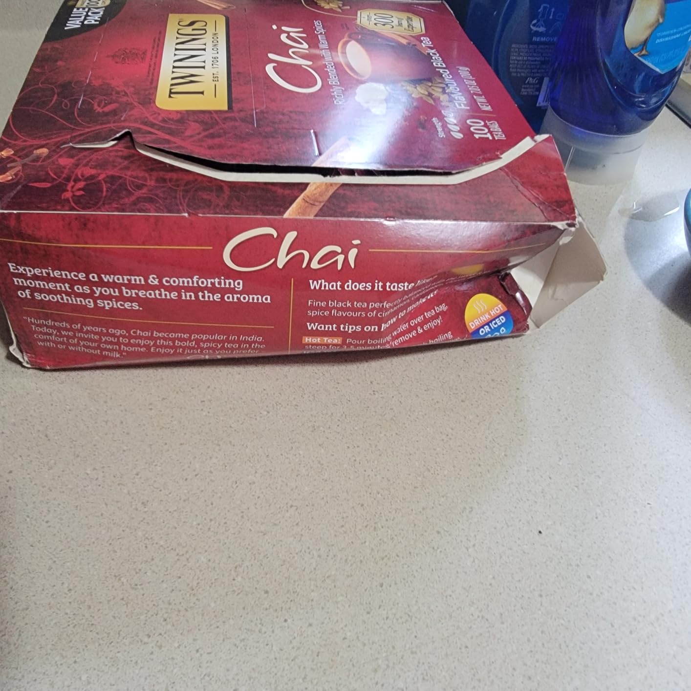 Twinings Earl Grey Black Tea Individually Wrapped Bags, 100 Count (Pack of 1), Flavoured with Citrus & Bergamot, Caffeinated, Enjoy Hot or Iced, 100 Teabags - Customer Photo 1