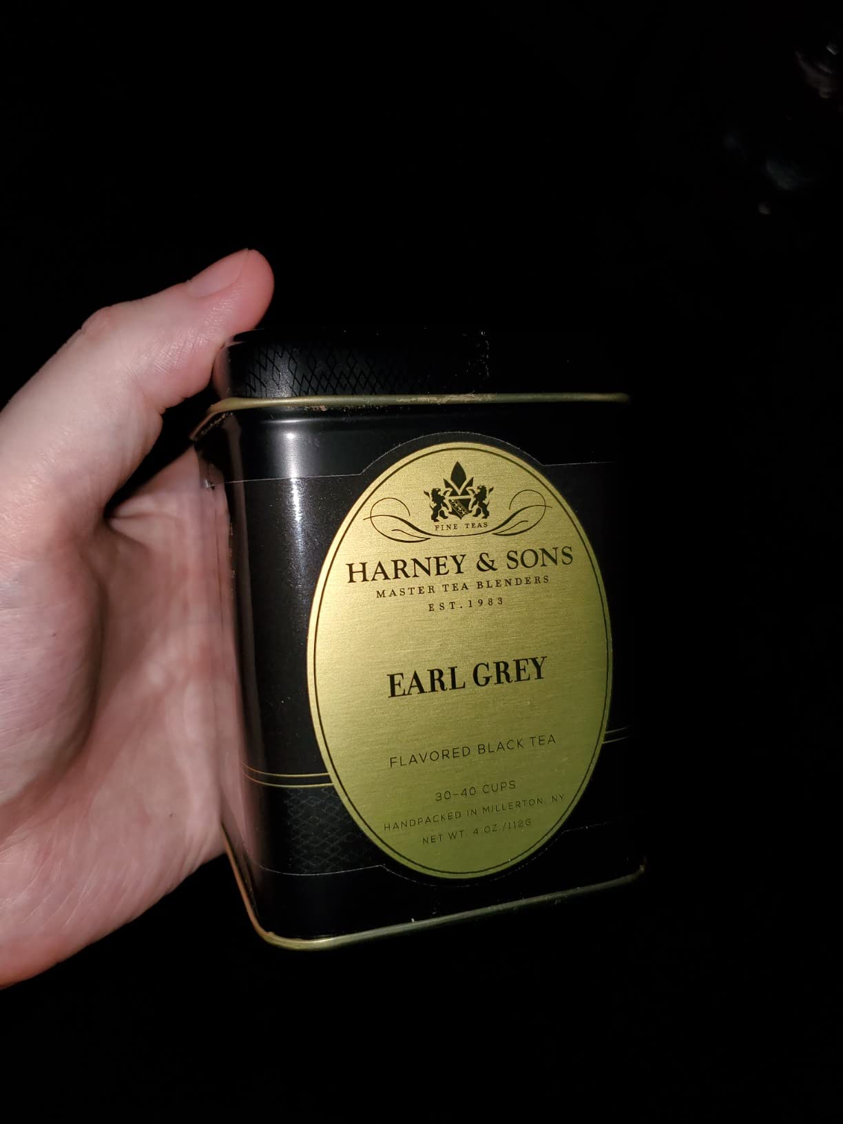 Harney & Sons Black Earl Grey Loose Leaf Tea, 4 Ounce - Customer Photo 1