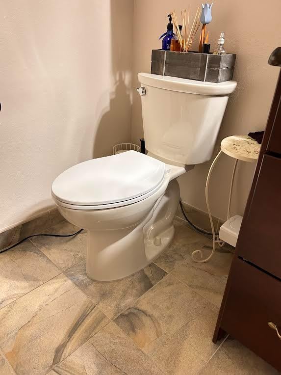 American Standard 215AA004.020 Cadet PRO Right Height Elongated 1.6 gpf 2-Piece Toilet, White - Customer Photo 1